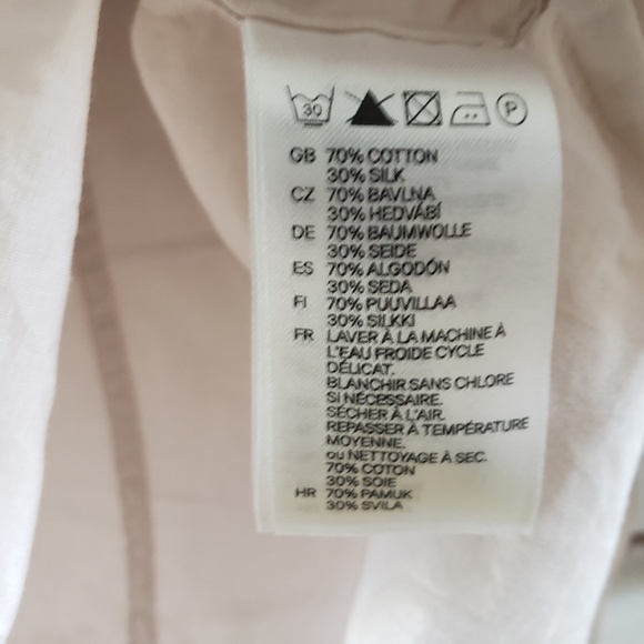 H&M Ruffle Collar Button Down Shirt - Picture 3 of 8